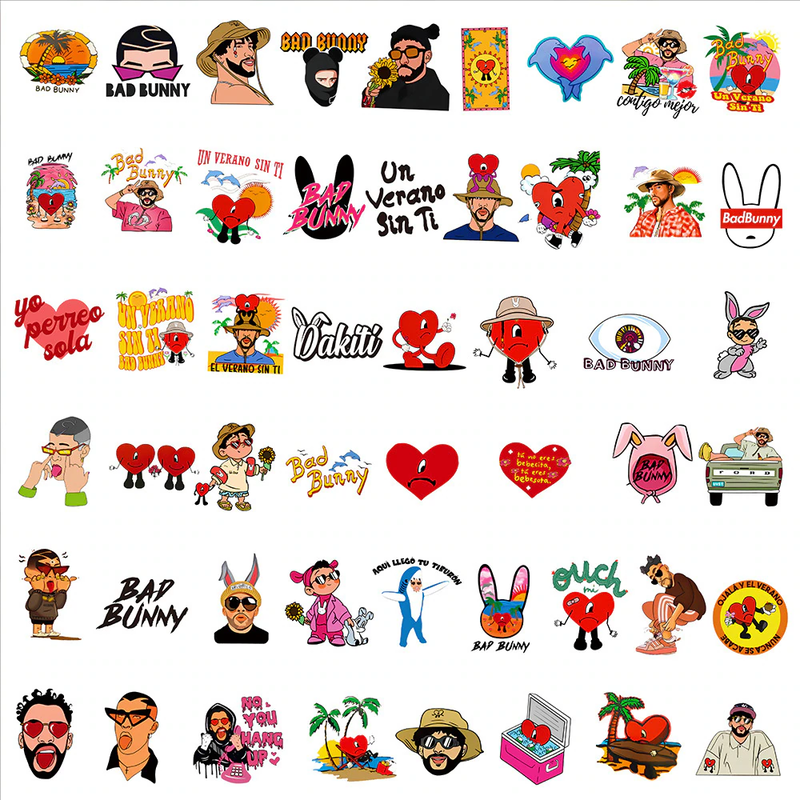 Bad Bunny Stickers