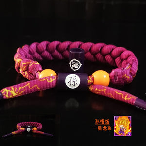 Dragon Ball Hand-Knitted Bracelet