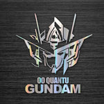 Gundam car two-dimensional laser stickers