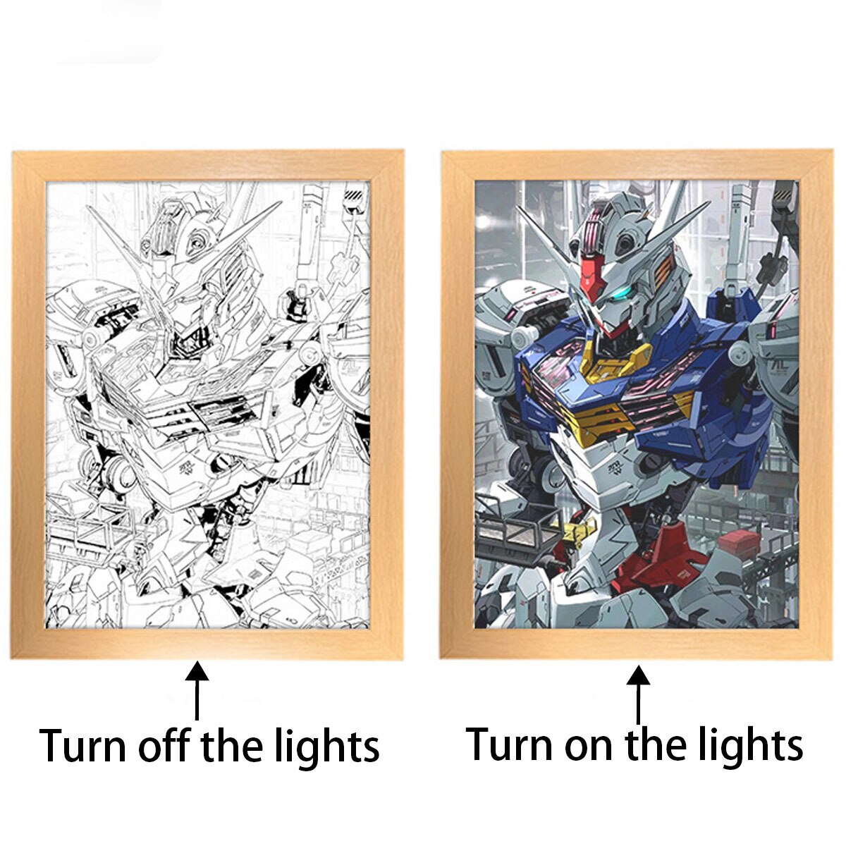 GUNDAM LED Light Painting Lamp