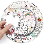 Samoyed Dog Stickers