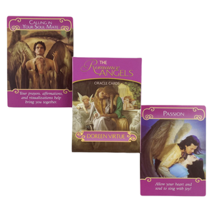 The Romance Angels Oracle Tarot Playing Cards