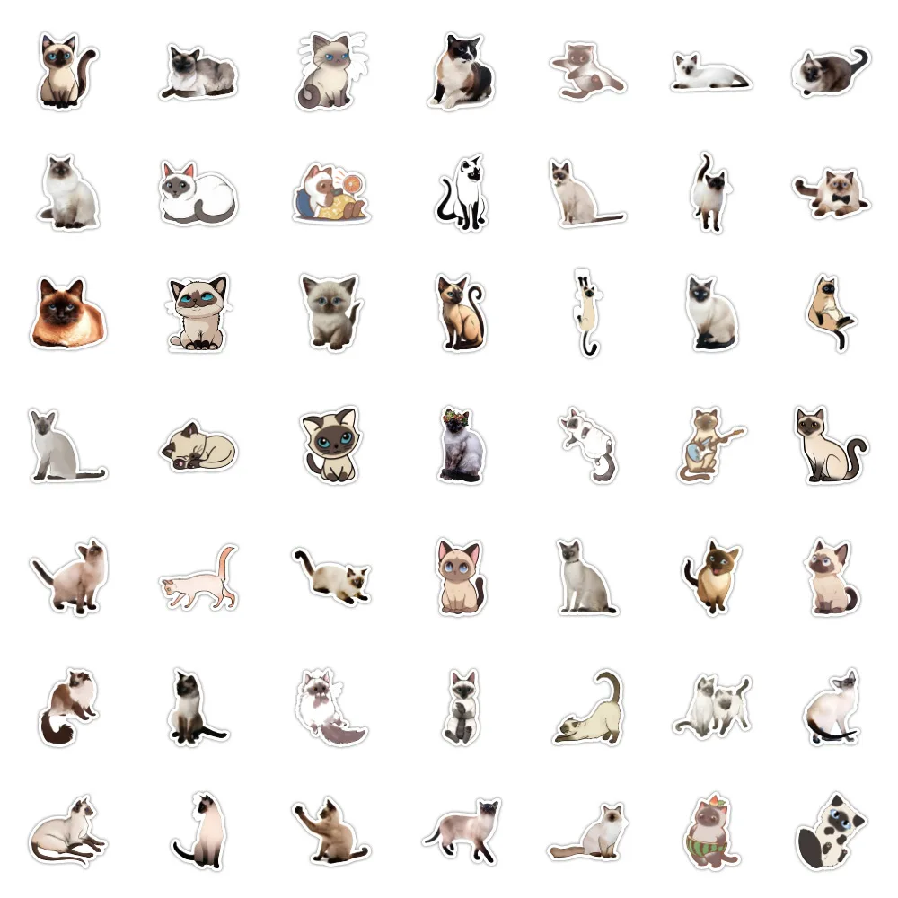 Siamese Cat Stickers