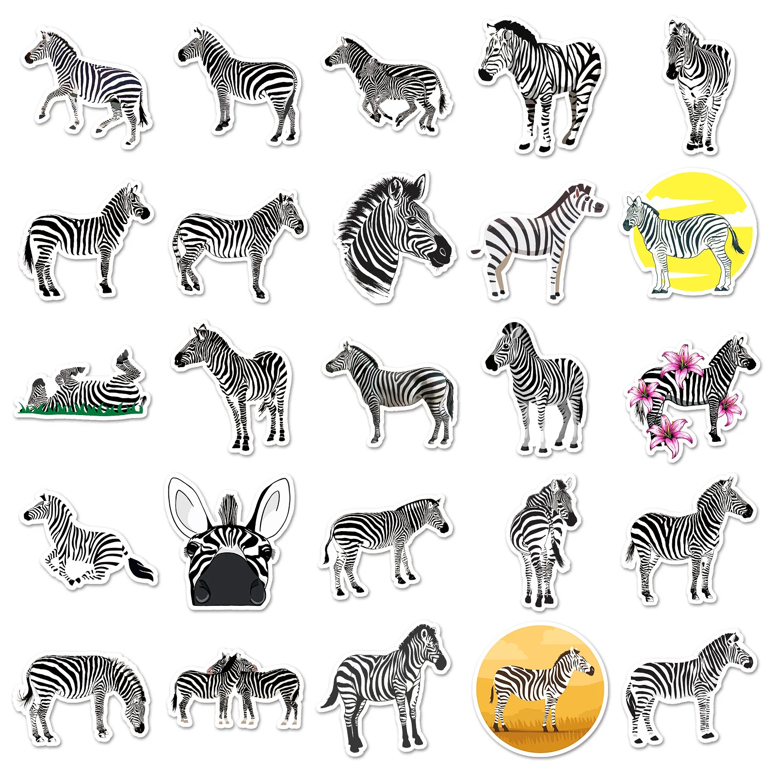 Zebra Stickers