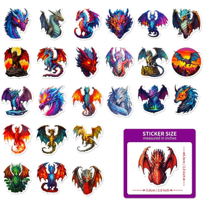 Dragon Cool Stickers