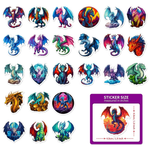 Dragon Cool Stickers