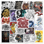 Tradition Chinese Dragon Stickers