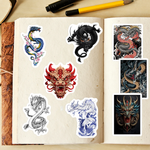 Tradition Chinese Dragon Stickers