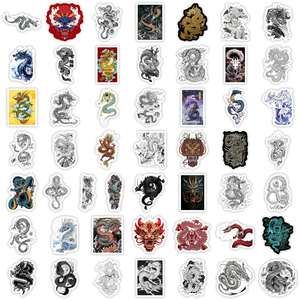 Tradition Chinese Dragon Stickers