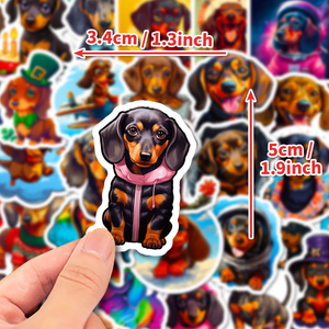 Dachshund Cute Stickers