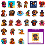 Dachshund Cute Stickers