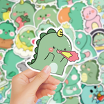 Cute Cartoon Dinosaur Stickers