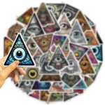 God All Seeing Stickers