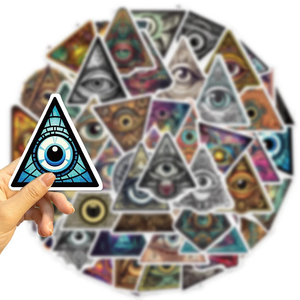 God All Seeing Stickers