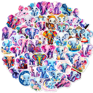 Elephant Kawaii Stickers