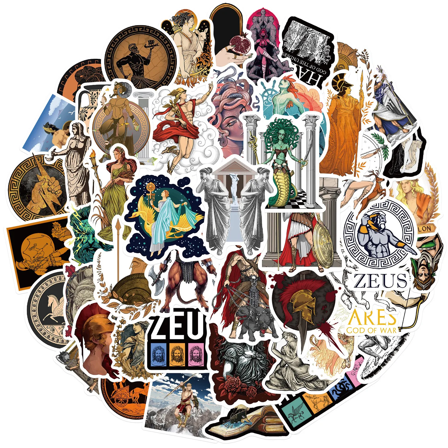 Greek Mythology Stickers