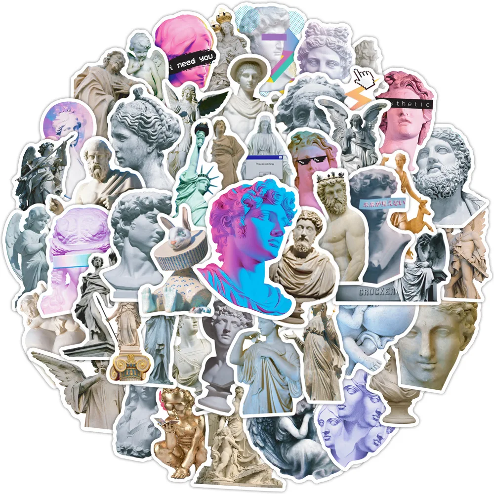 Statue Art Stickers