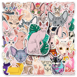 Sphynx Hairless Cat Stickers