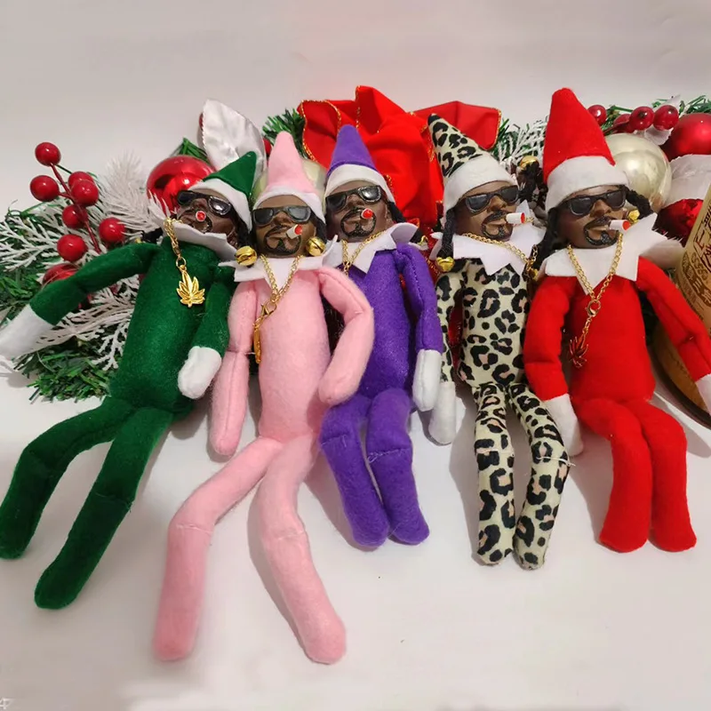 Snoop On A Stoop Christmas Elf Doll