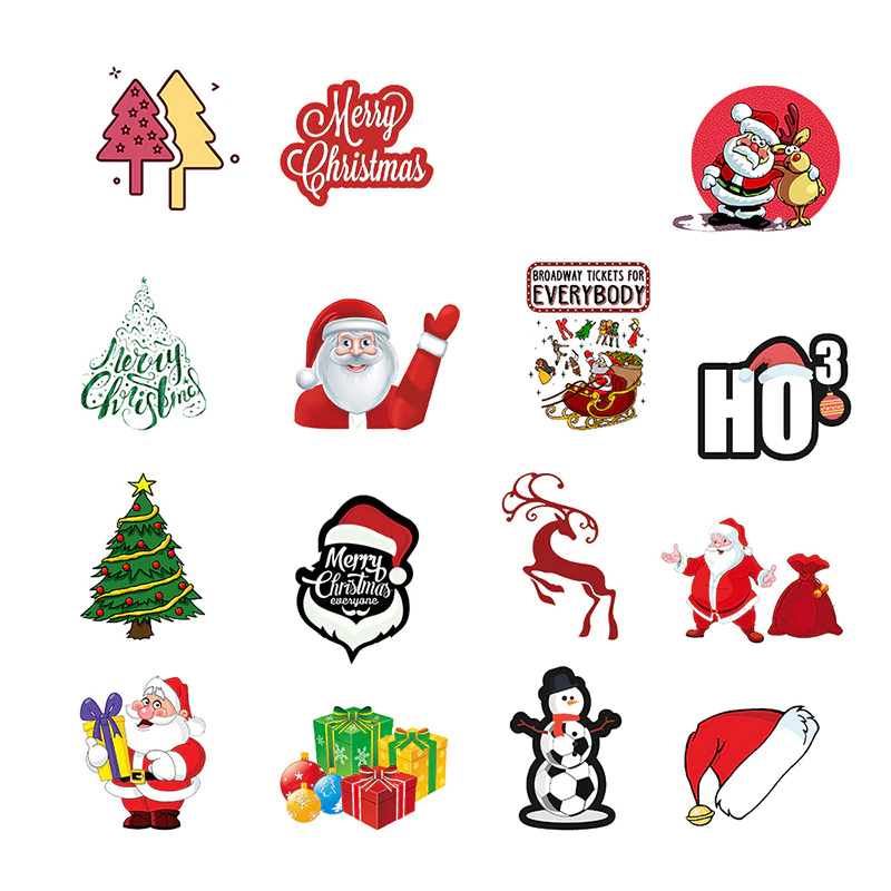 Merry Christmas HO3 Stickers