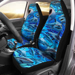 Car Seat Cover / Universal Fit / 50x20 inch Sharks Awesome Love It Limited Edition - Hawaiian Shirt - HAWS03FNN040621 - Owls Matrix LTD