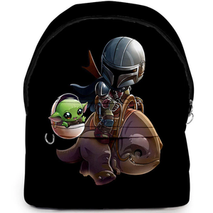 The Mandalorian Zipper Backpack