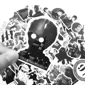 Harry Potter Black White Stickers