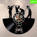 Golf Wall Clock