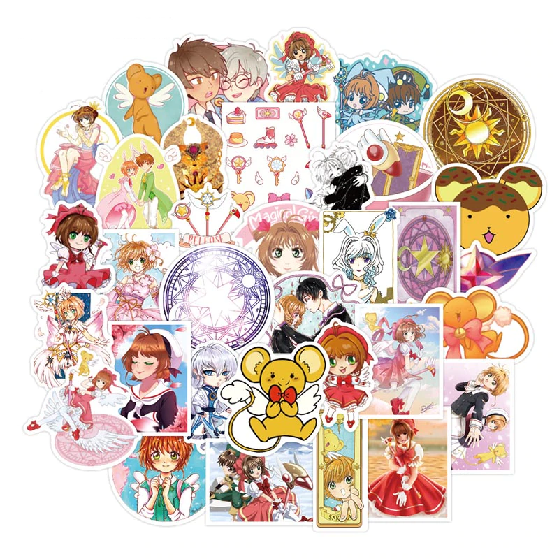 Sakura Anime Stickers