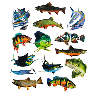 Ocean Sea Fishing Stickers