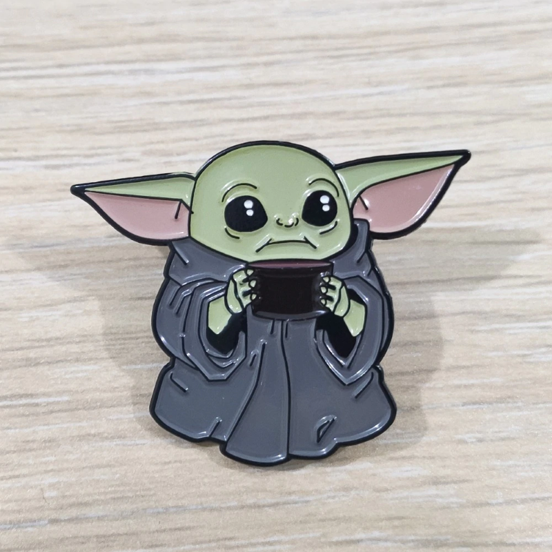Baby Yoda Soft Enamel Pin