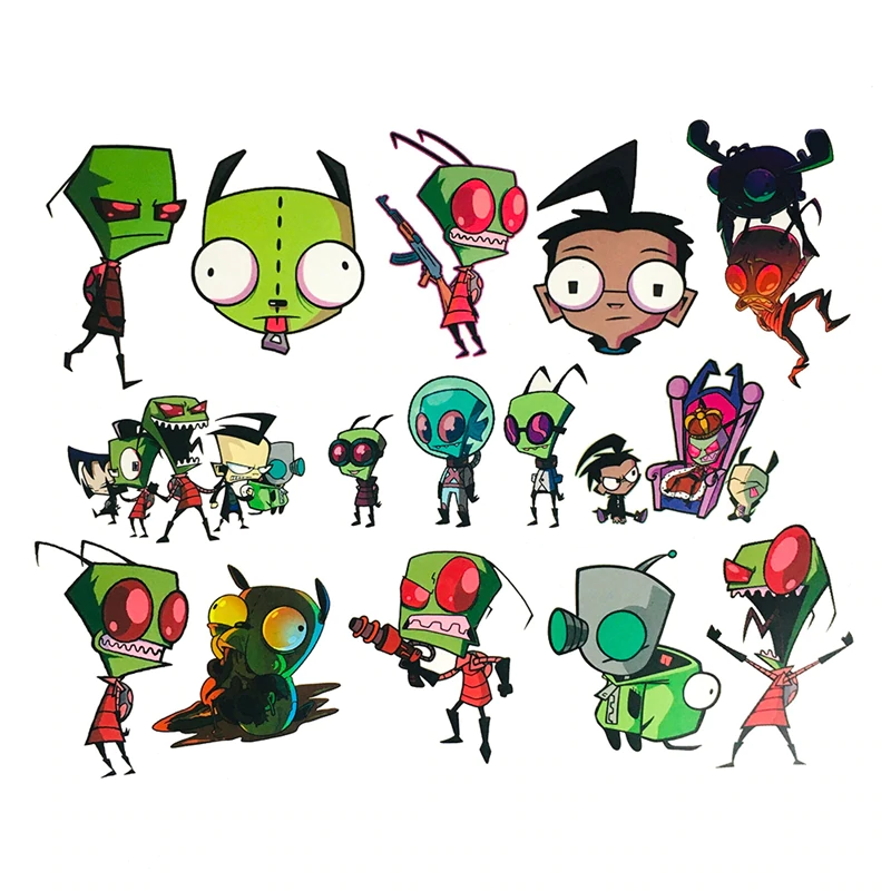 Invader Zim Stickers