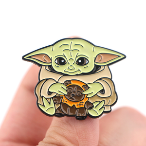 Baby Yoda Hard Enamel Pin