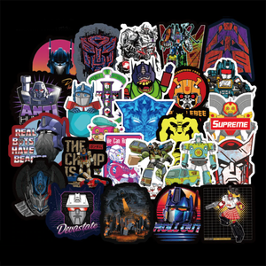 Transformers Optimus Prime Stickers