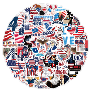 USA Independence Day Stickers