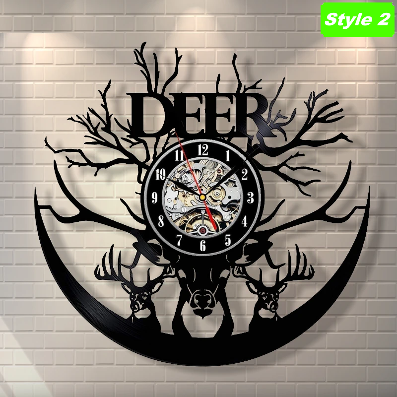 Deer Wall Clock