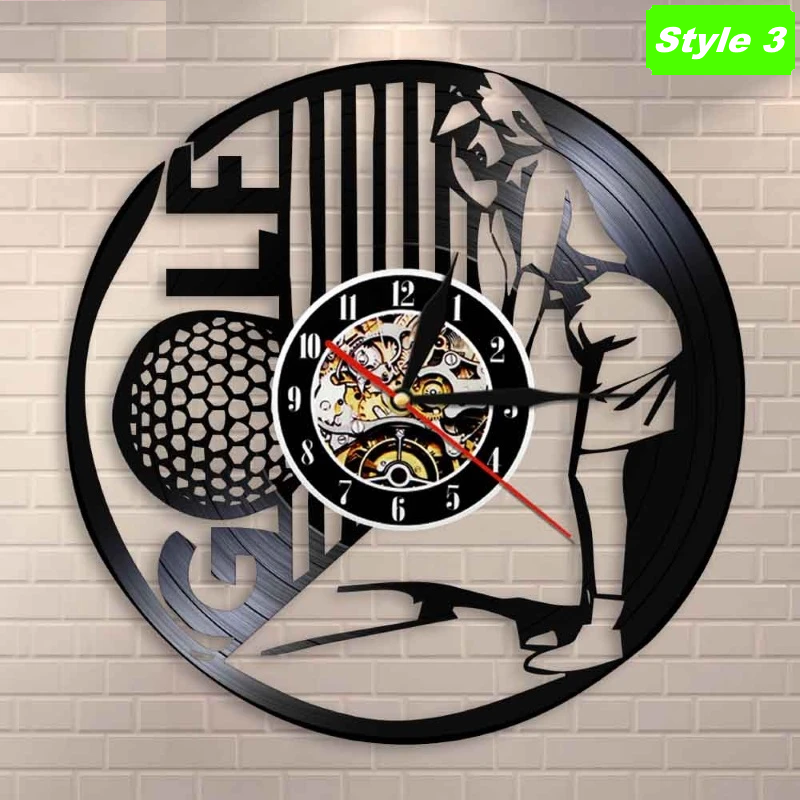 Golf Wall Clock