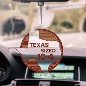 Letterkenny Texas Sized 10-4 Mica Ornament