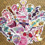 Strong Girl Inspirational Stickers