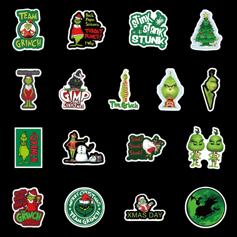 The Grinch Stickers
