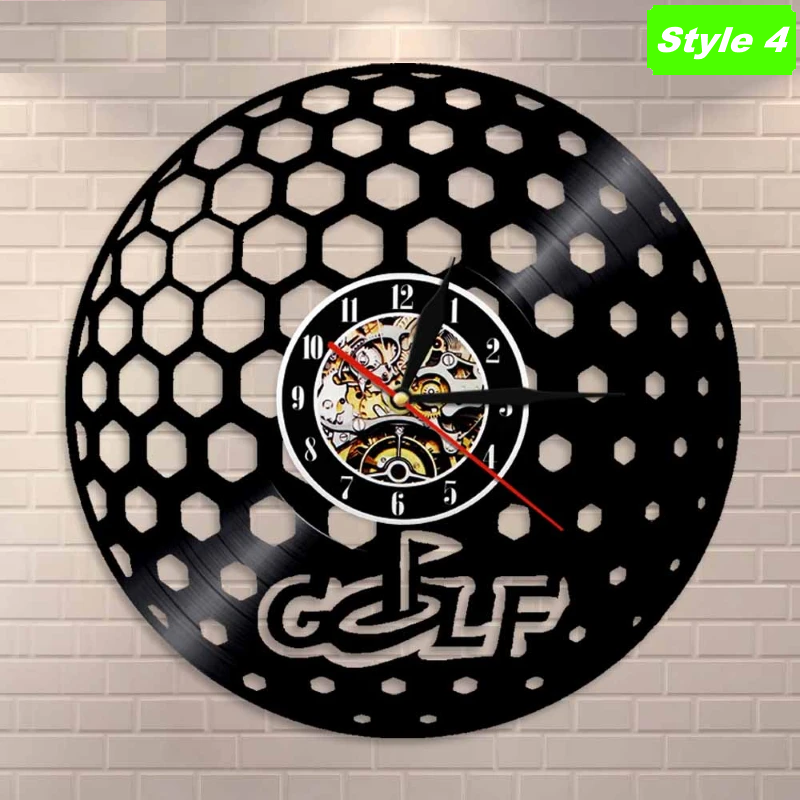 Golf Wall Clock