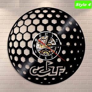 Golf Wall Clock