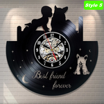 Welsh Corgi Wall Clock