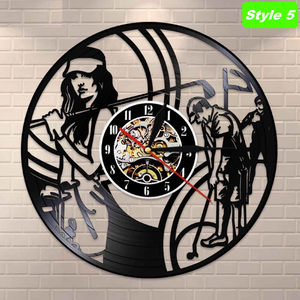 Golf Wall Clock