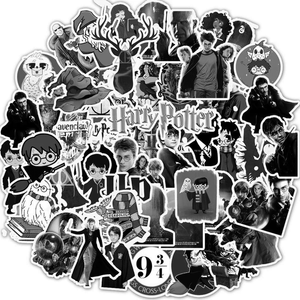 Harry Potter Black White Stickers