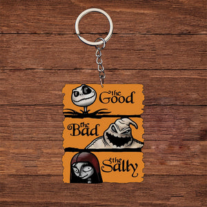 Jack Skellington The Good, The Bad And The Sally Mica Ornament