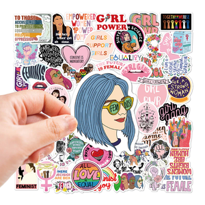 Strong Girl Inspirational Stickers