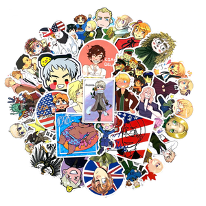 Axis Powers Anime Stickers