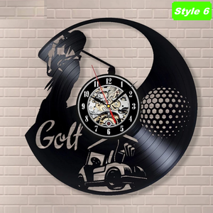 Golf Wall Clock