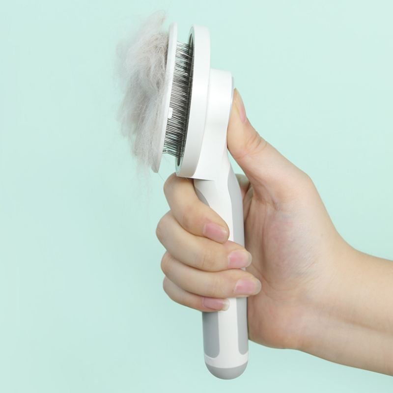 Premium Pet Self Cleaning Slicker Brush